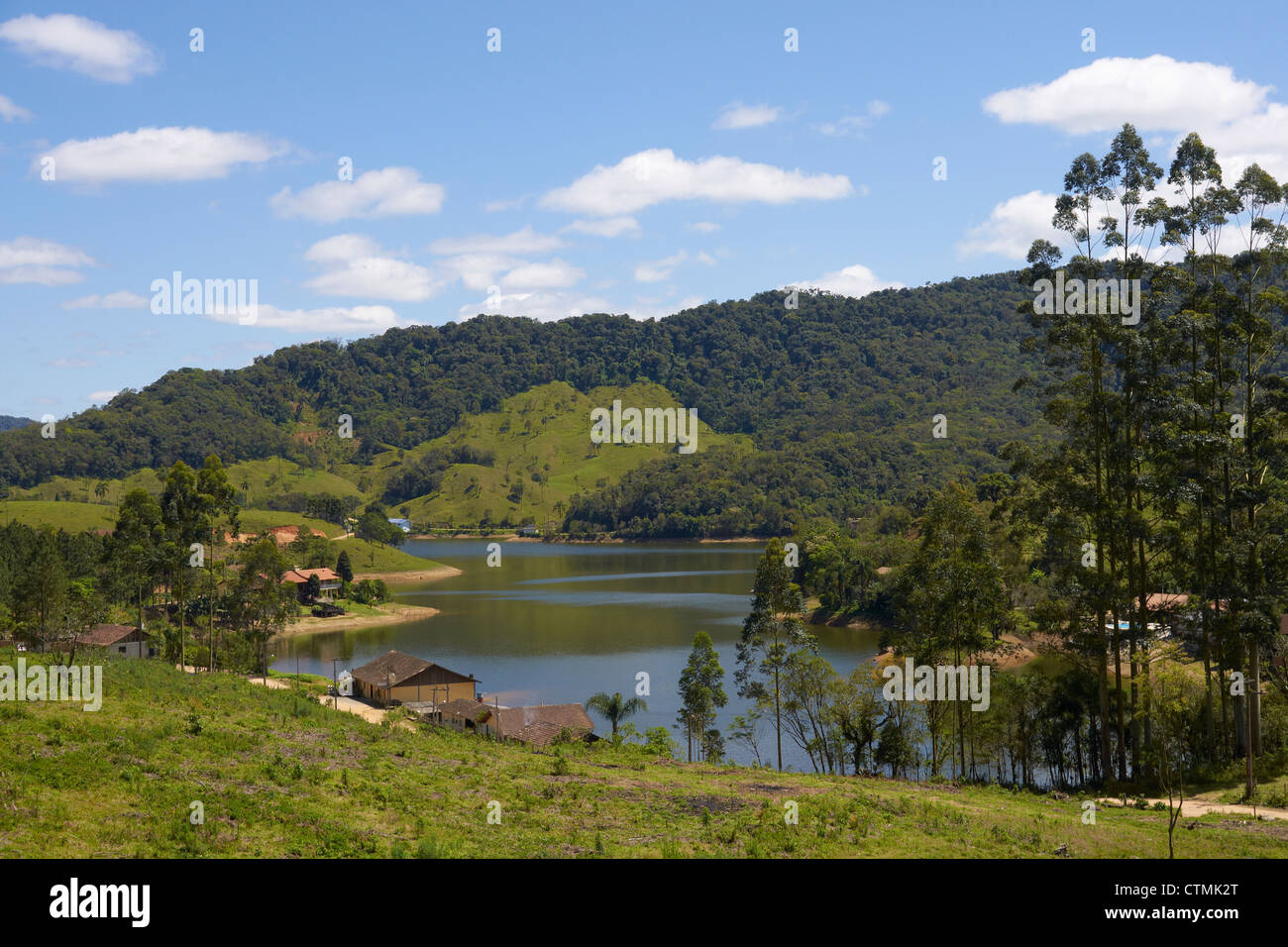 Lake District in the mountainous region of Santa Catarina Stock Photo