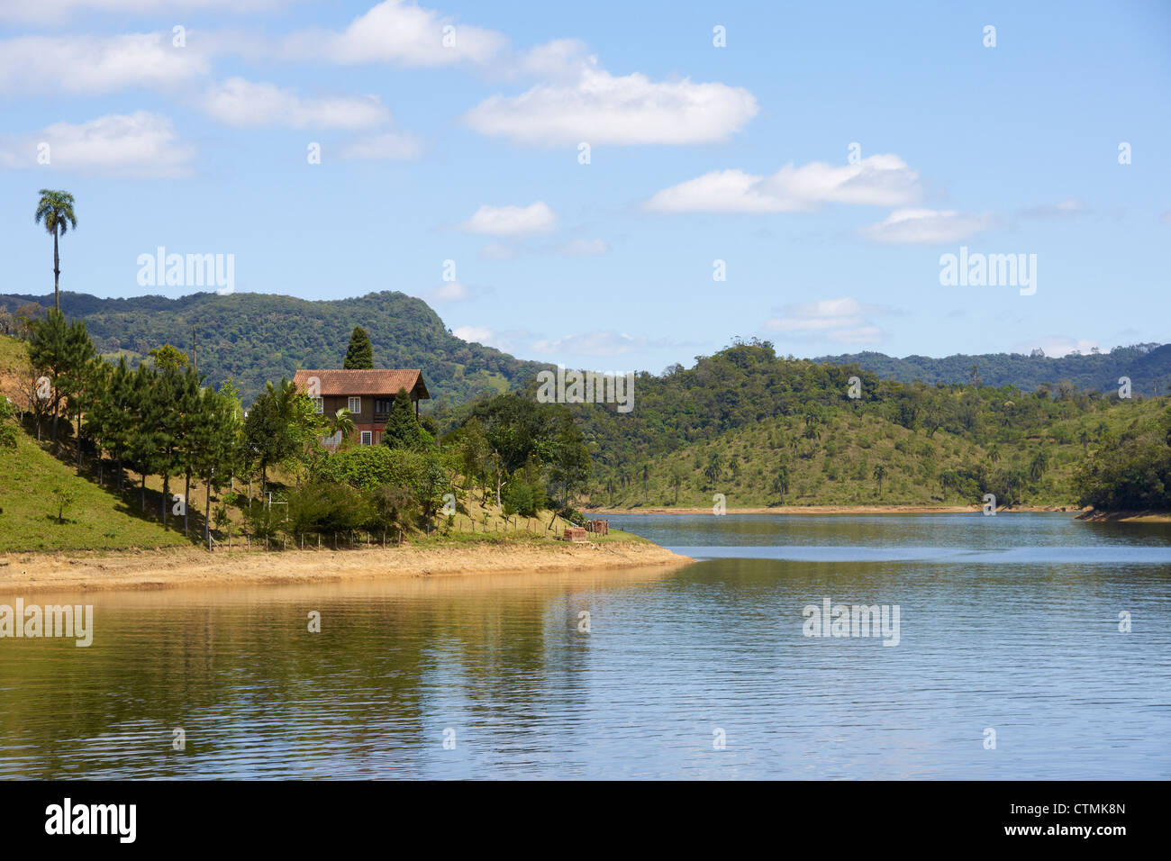 Lake District in the mountainous region of Santa Catarina Stock Photo
