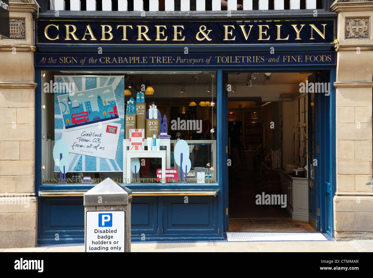 A Crabtree & Evelyn store in Chester, England, U.K Stock Photo 49627503 Alamy