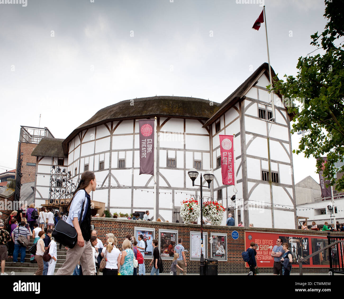 The Globe Theatre, London Stock Photo