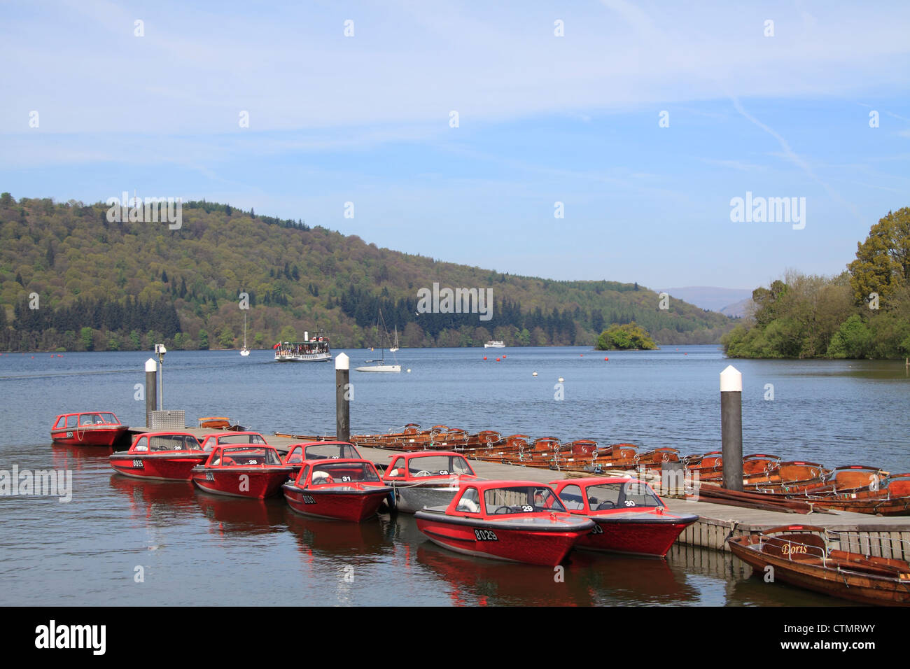 Windermere motor boats hires stock photography and images Alamy