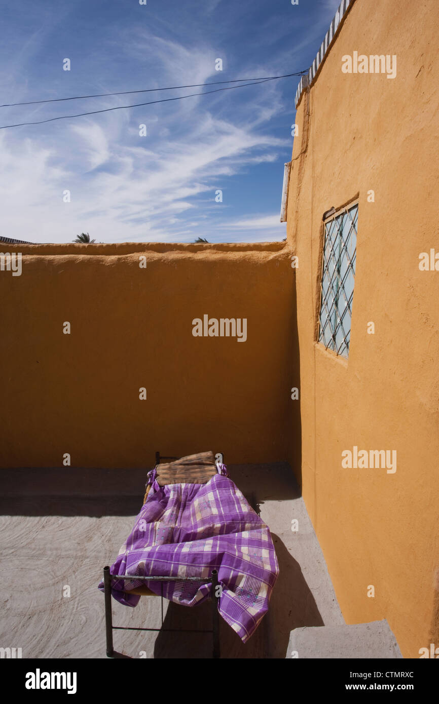 Traditional Nubian house in bright colors, Abri, Sudan Stock Photo - Alamy