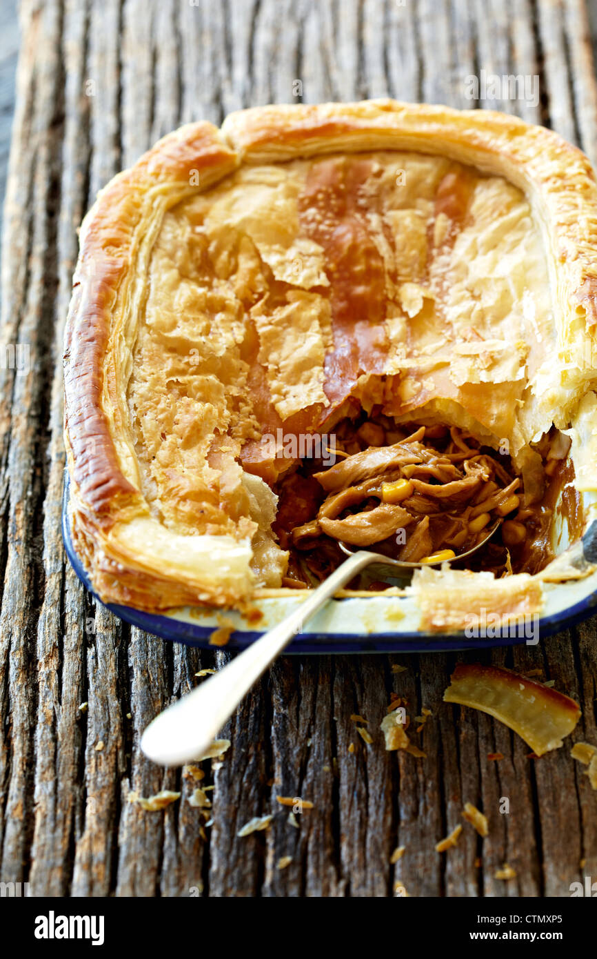 Chicken pie hi-res stock photography and images - Alamy