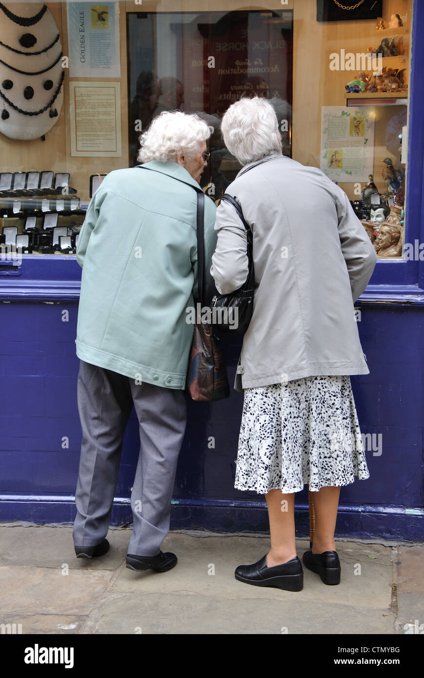 old ladies shopping