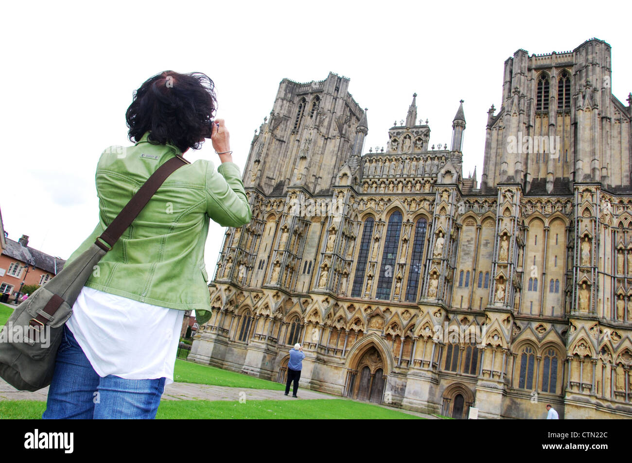 Rear Of Wells Cathedral High Resolution Stock Photography and Images ...