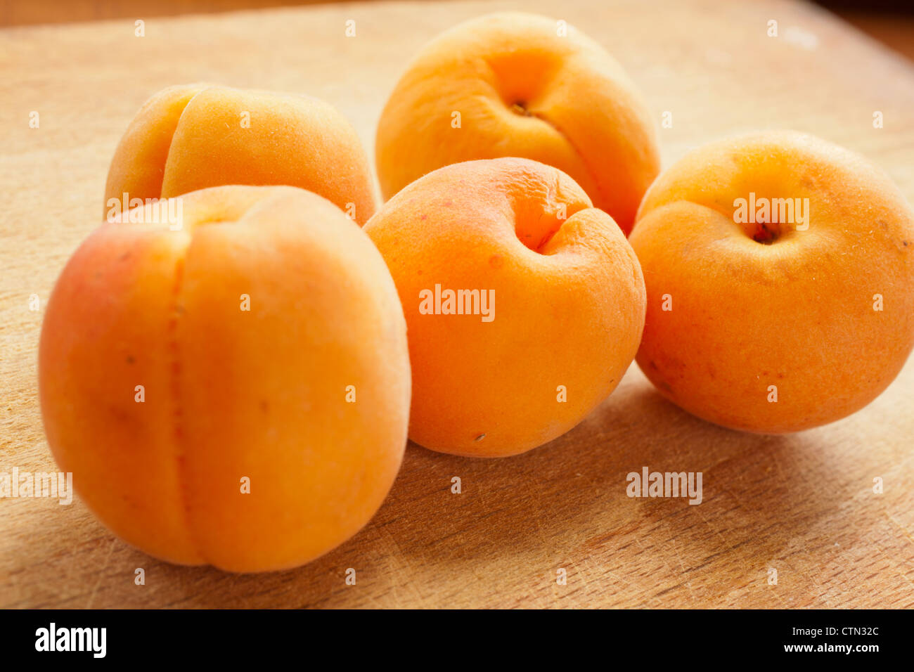 ripe, Italian Apricots Stock Photo Alamy