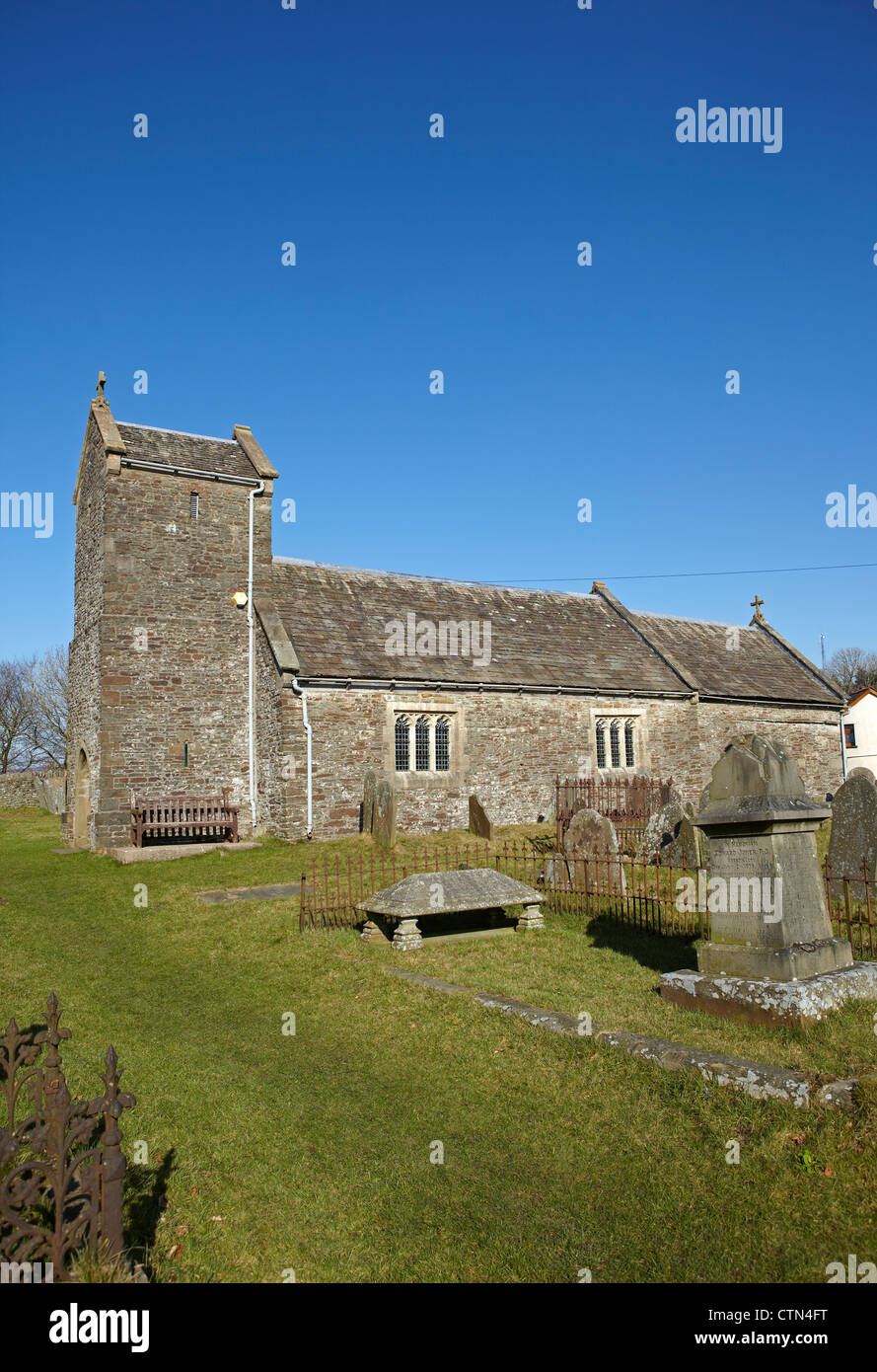 St Illtyds Church, Brynithel, Blaenau Gwent, Wales, UK Stock Photo