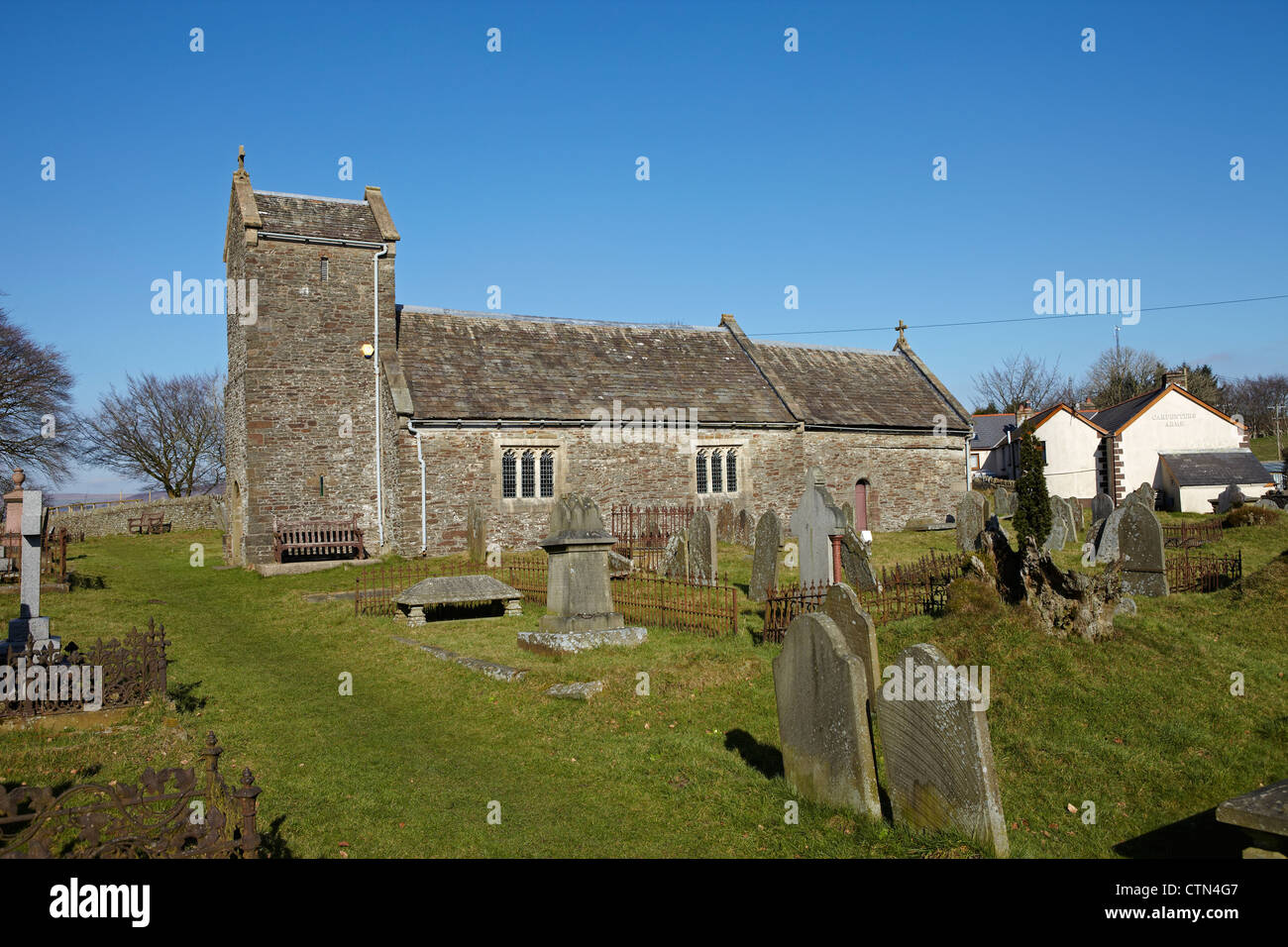 St Illtyds Church, Brynithel, Blaenau Gwent, Wales, UK Stock Photo