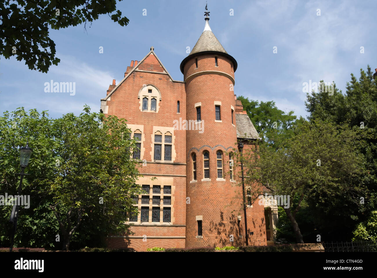 the 1870s tower house, designed by william burges for himself, kensington, london, england Stock Photo