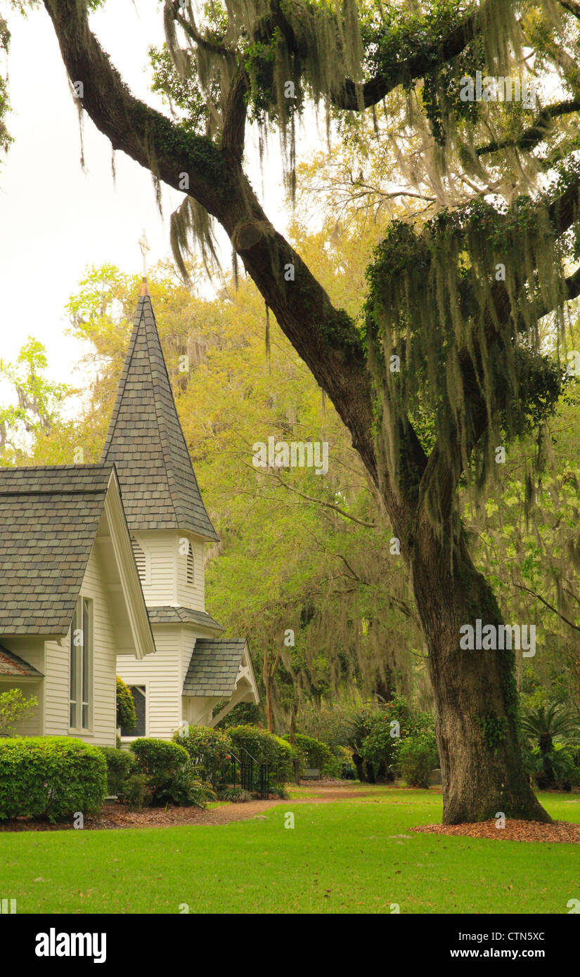 Christ Church, Saint Simons Island, USA Stock Photo Alamy