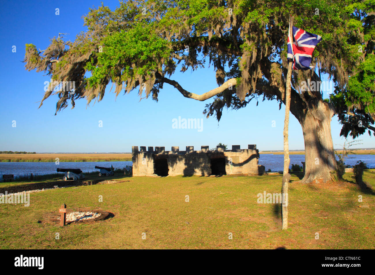 Magazine, Fort Frederica National Monument, Saint Simon's Island, USA Stock Photo Alamy