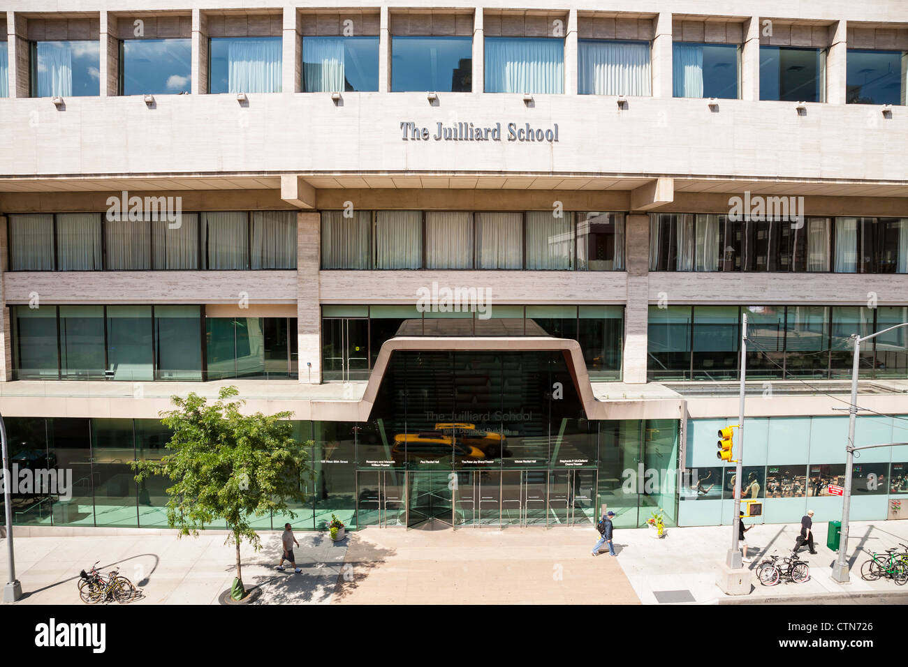 The Juilliard School,  Lincoln Center for the Performing Arts, NYC Stock Photo