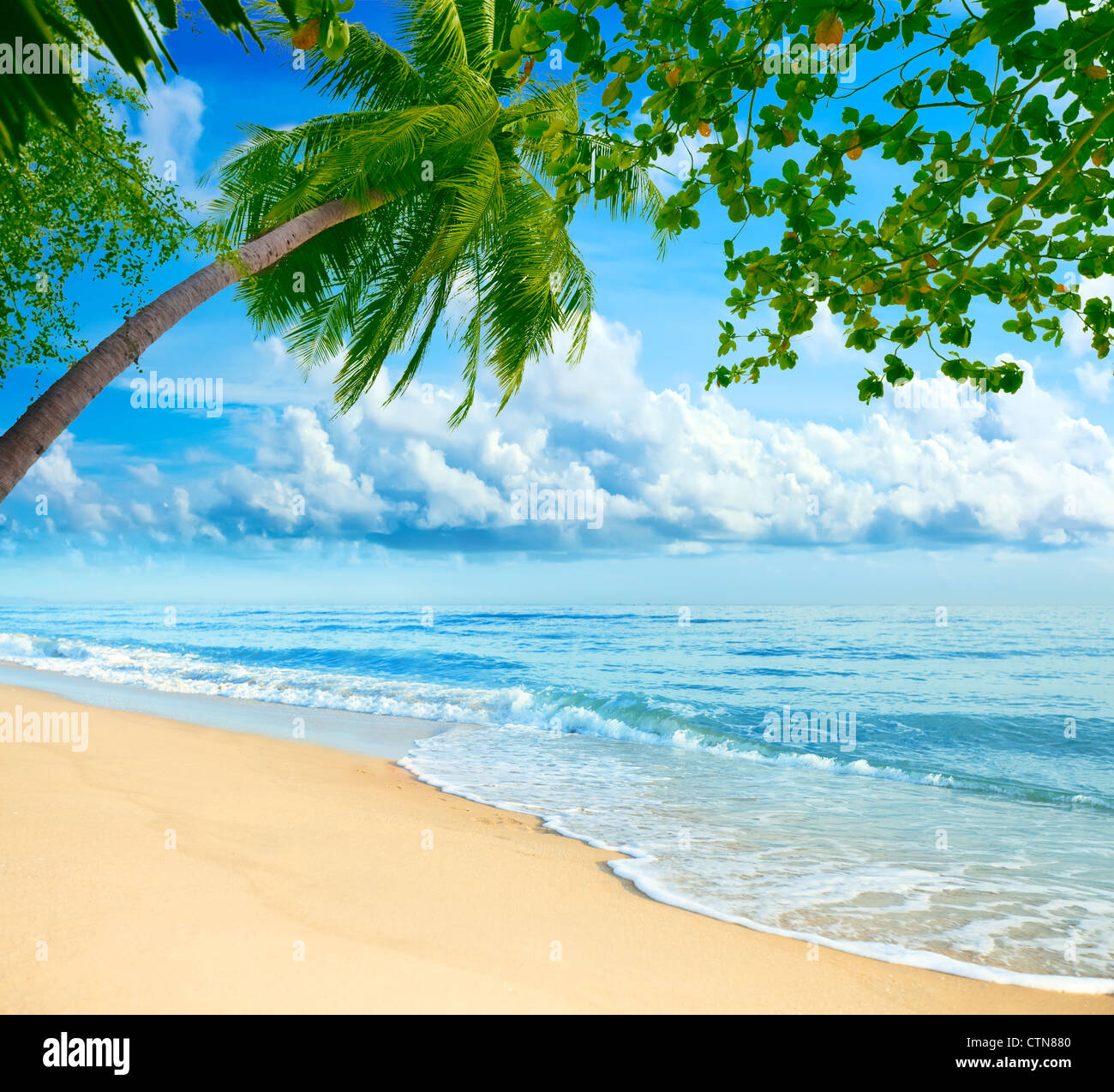 Sunny hot scenery miami beach hi-res stock photography and images - Alamy