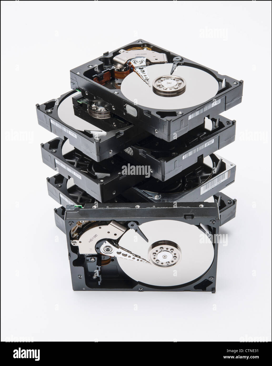 Computer hard drives Stock Photo Alamy