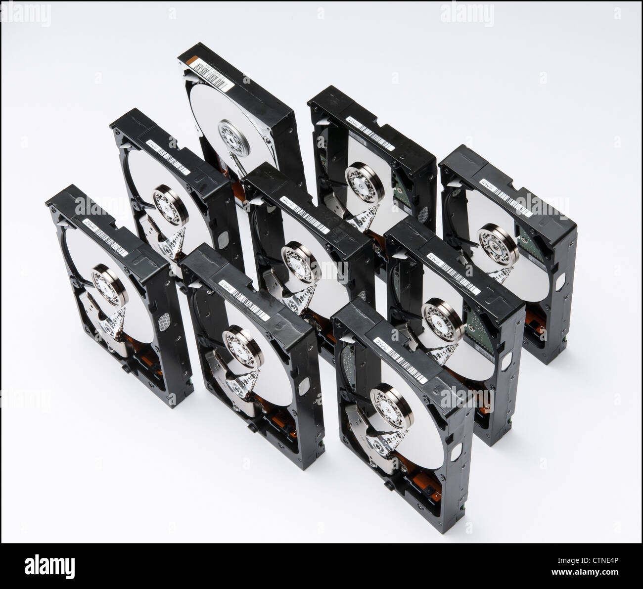 Computer hard drives Stock Photo Alamy