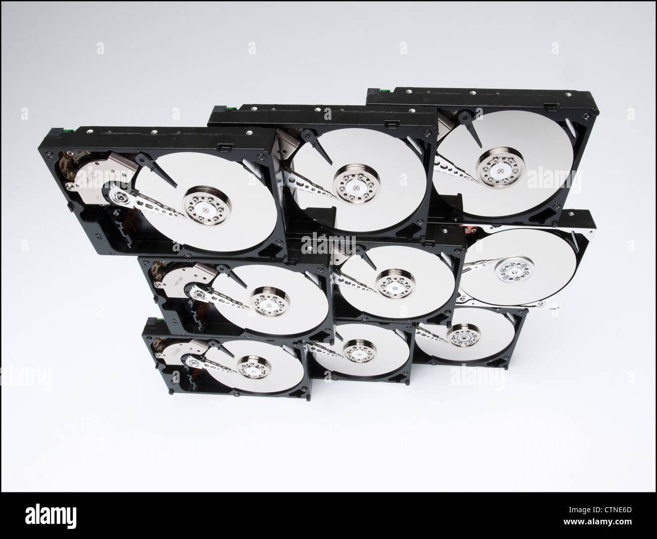 Computer hard drives Stock Photo - Alamy