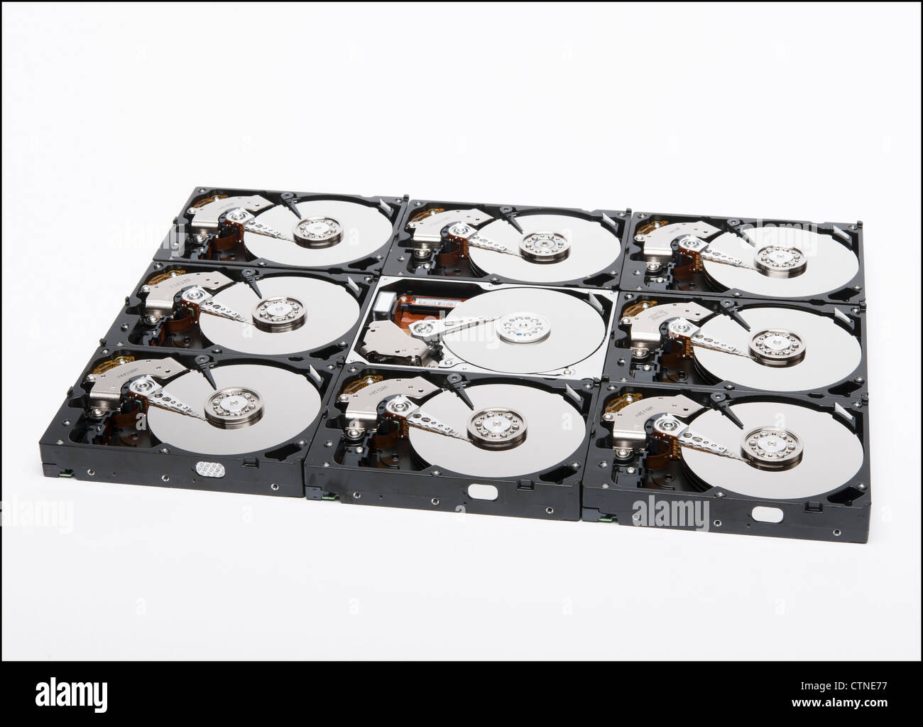 Computer hard drives Stock Photo Alamy