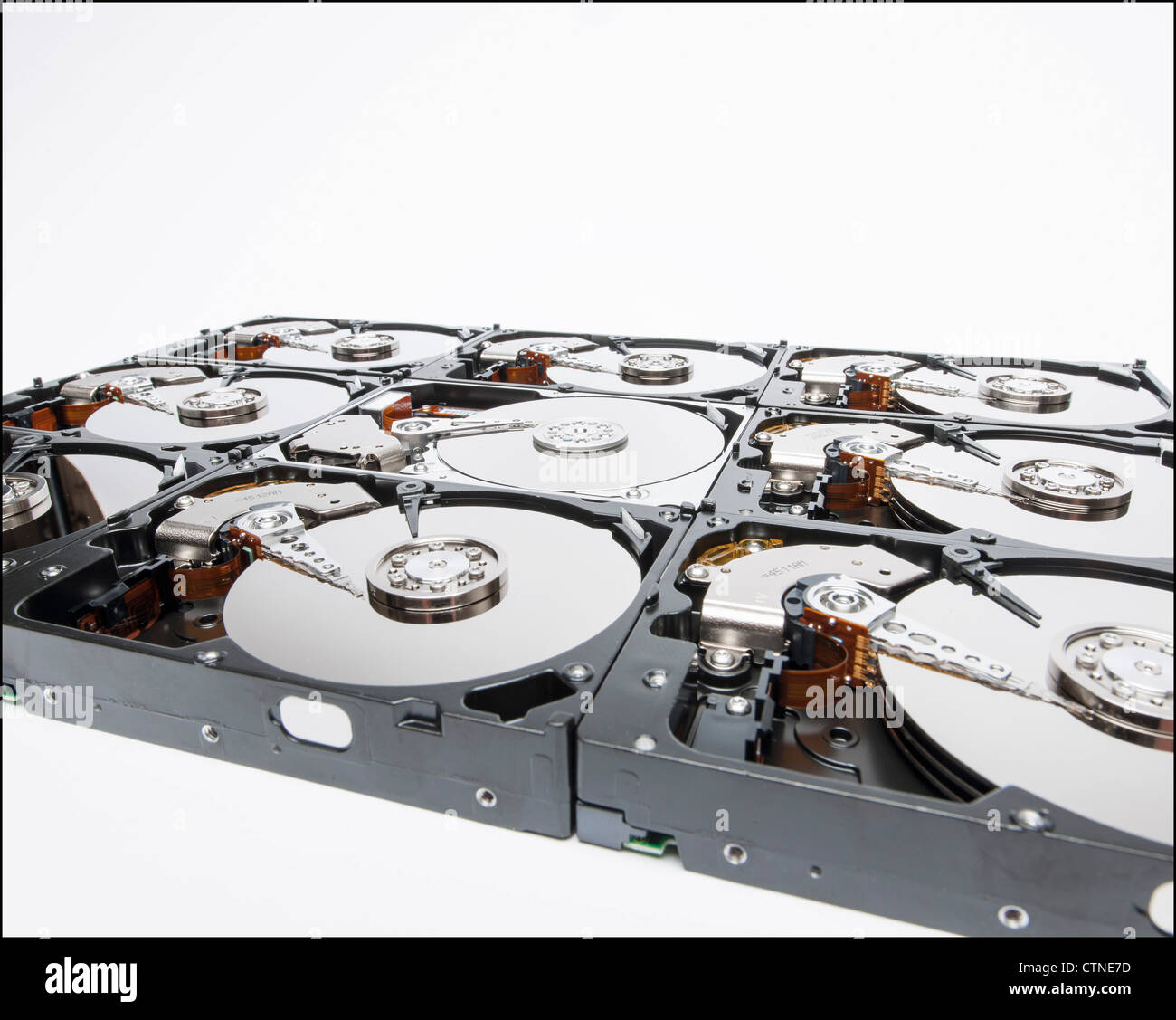 Computer hard drives Stock Photo Alamy