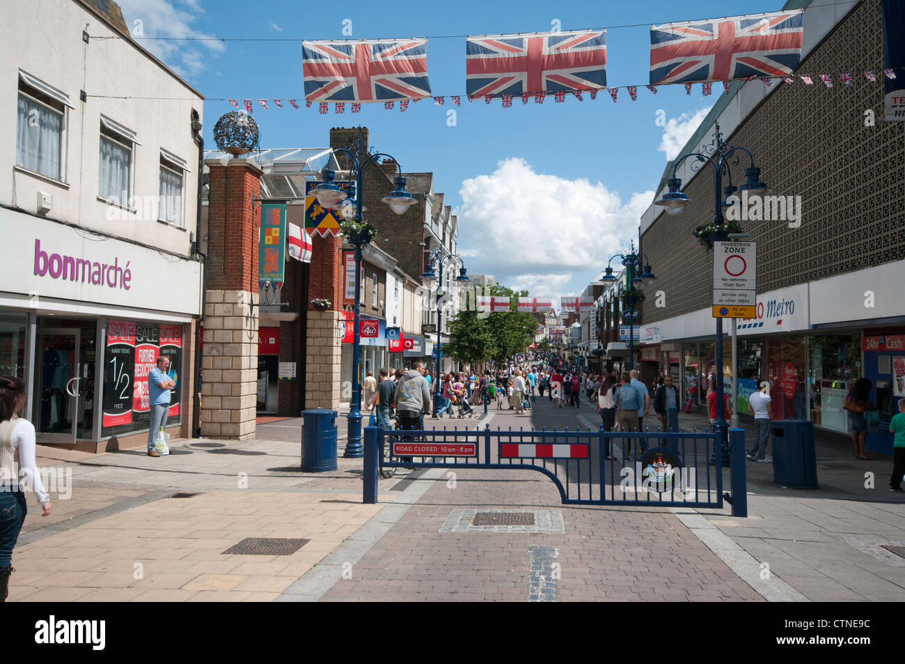Gravesend high street hires stock photography and images Alamy