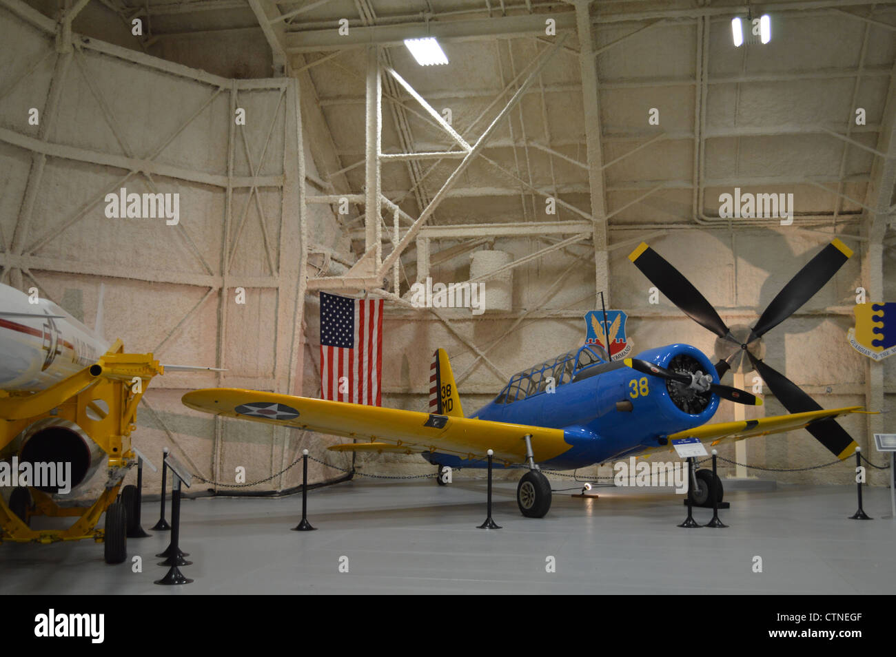 South Dakota Air and Space Museum at Ellsworth AFB in Rapid City Stock