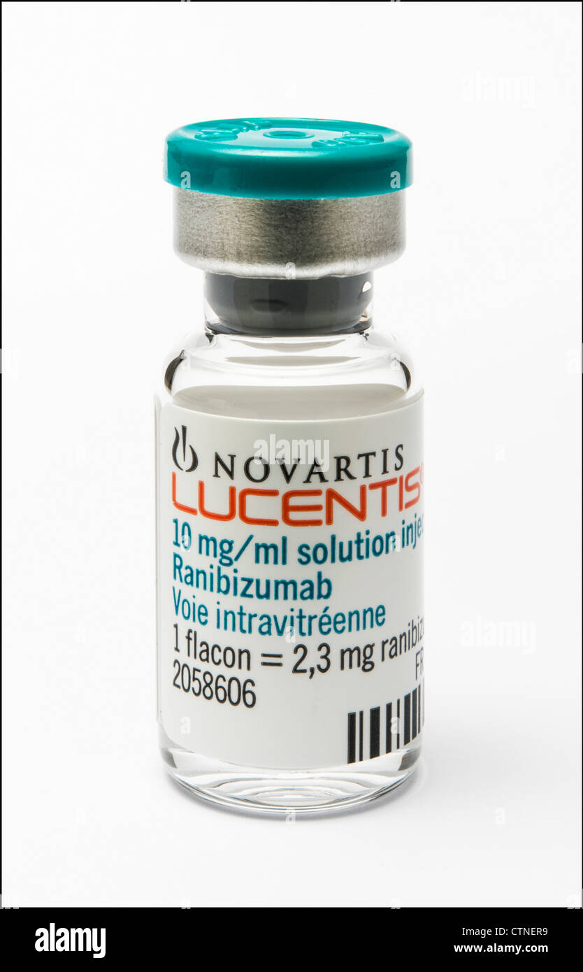 Lucentis used for eye AMD agerelated macular degeneration