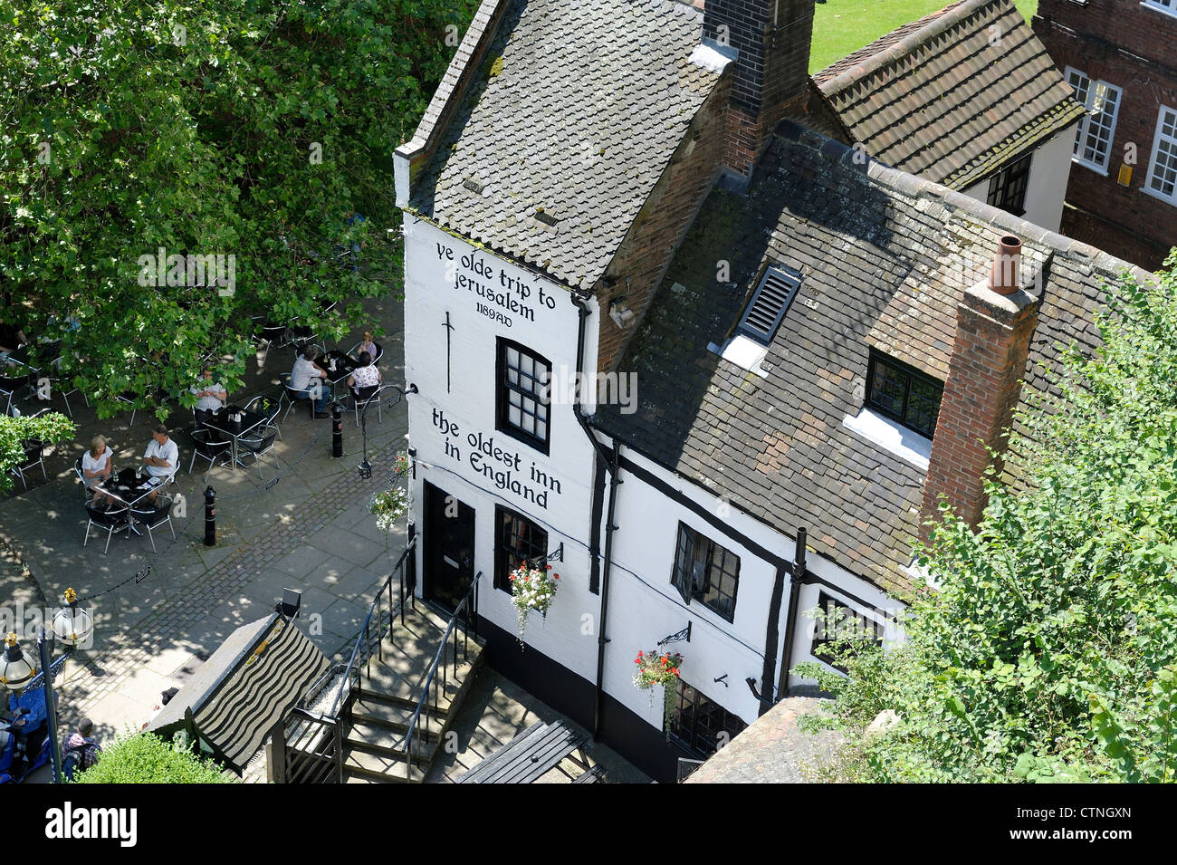 ye olde trip to jerusalem nottingham england