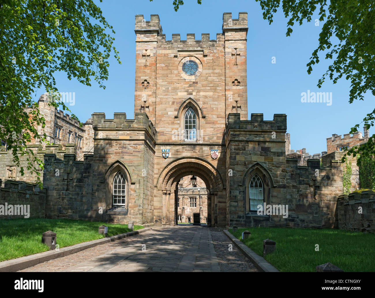 Durham Castle Stock Photo