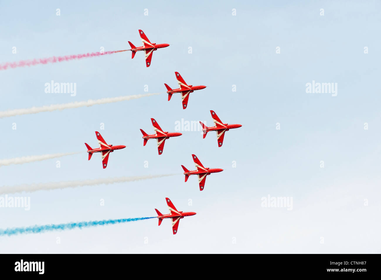 The Red Arrows Stock Photo