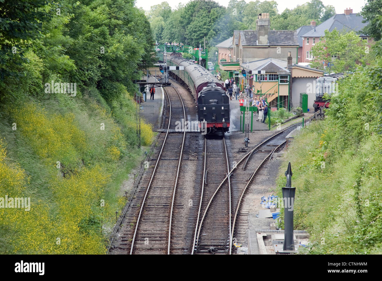 Alresford Railway Station, Watercress Line Mid Hants Railway