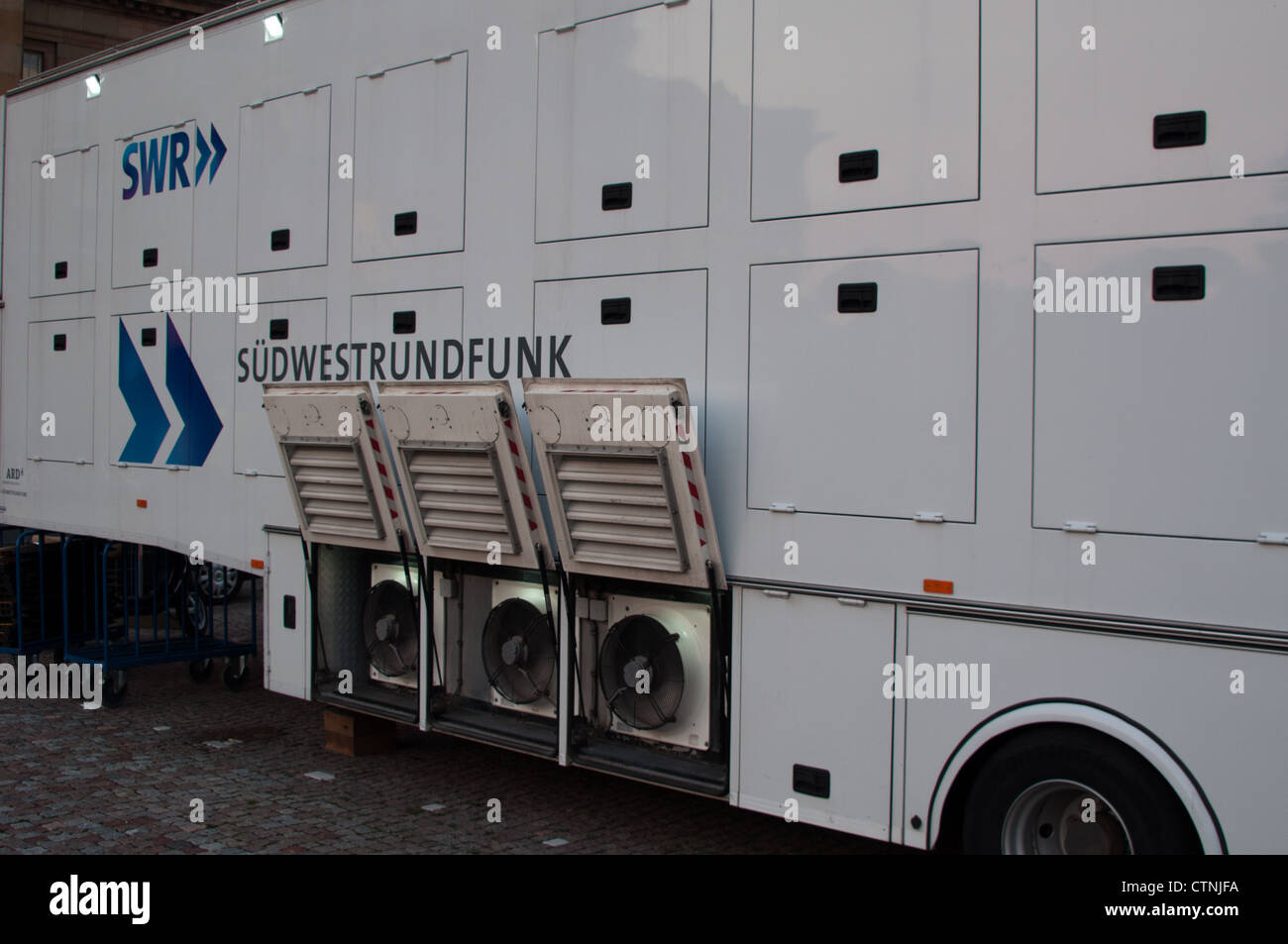 SWR, the Southwest German Radio&TV Corporation is recording and ...