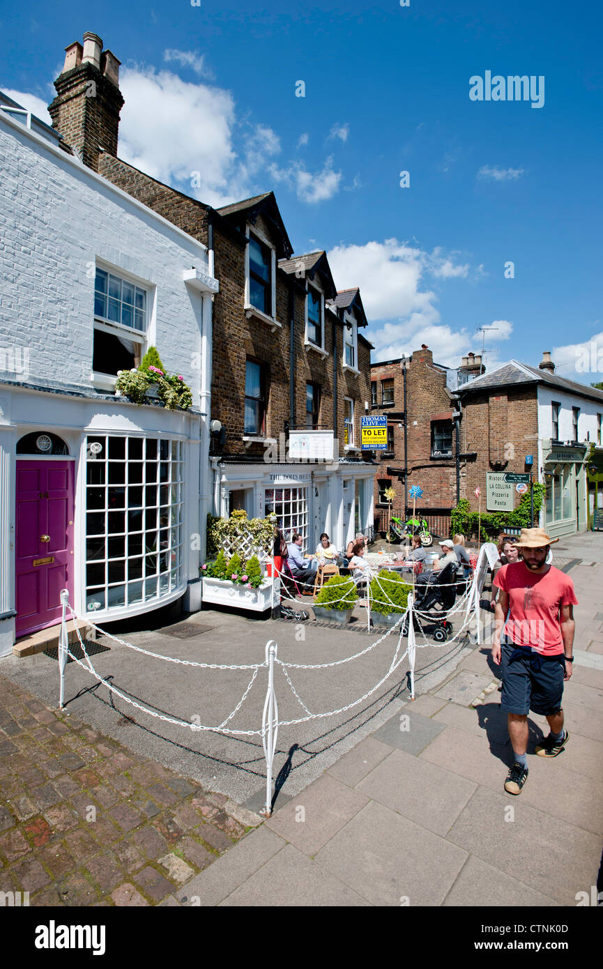 Sidewalk cafe, HarrowontheHill, Middlesex, London, United Kingdom Stock Photo Alamy