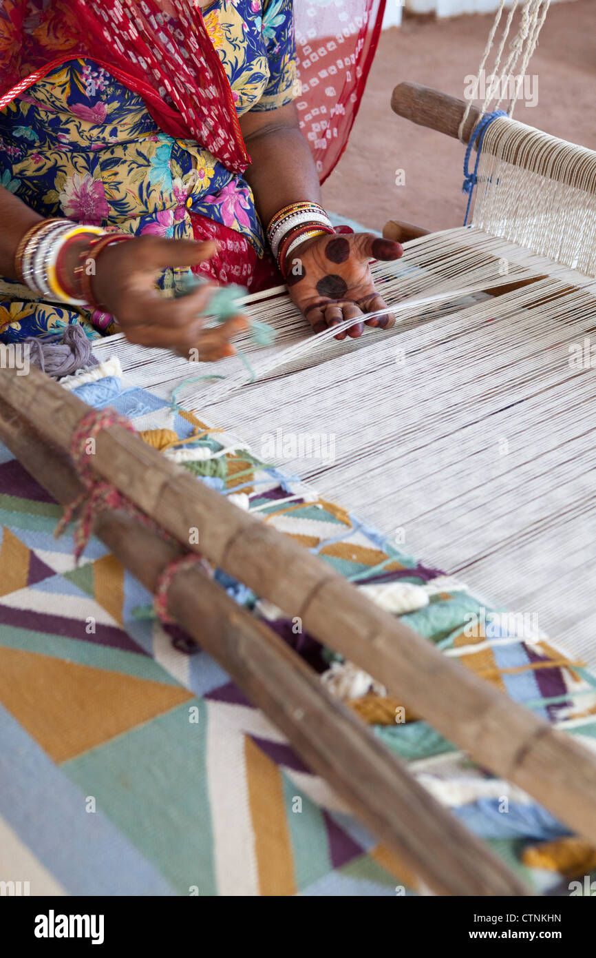 Weaving through the traditions and techniques of rug-making in India