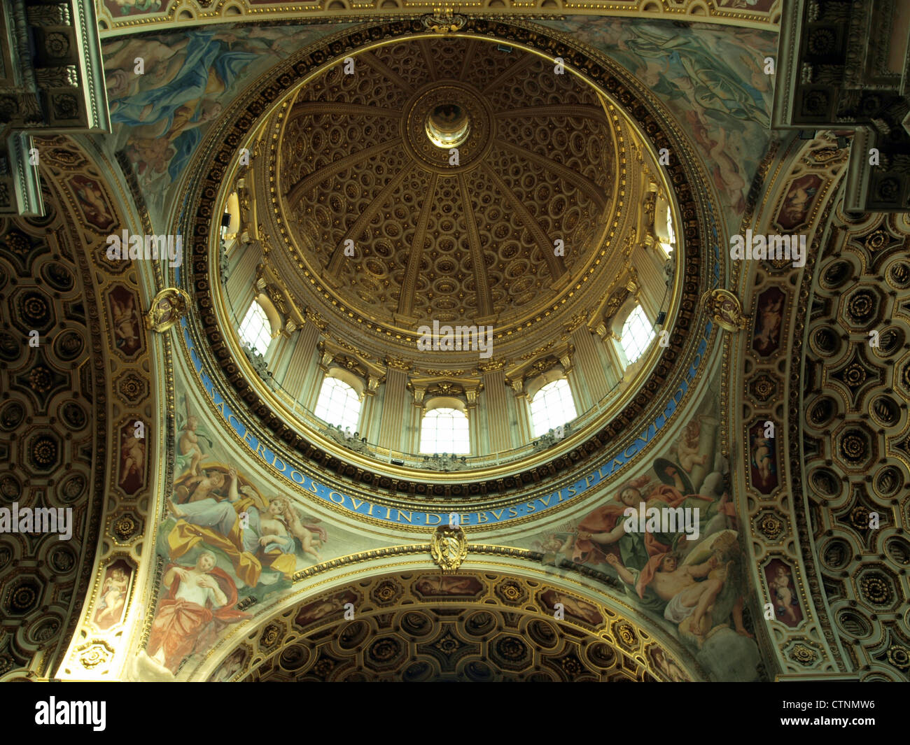 San Carlo ai Catinari Stock Photo Alamy