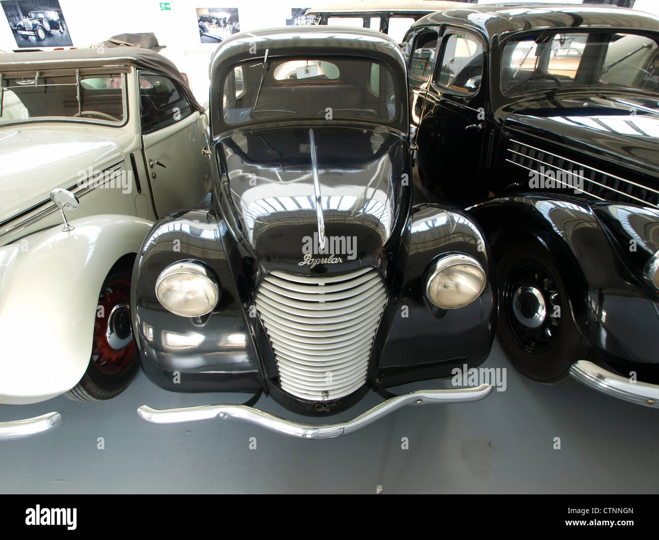 The 1939 Skoda Popular 995 type 937 is a classic Czech car displayed at ...