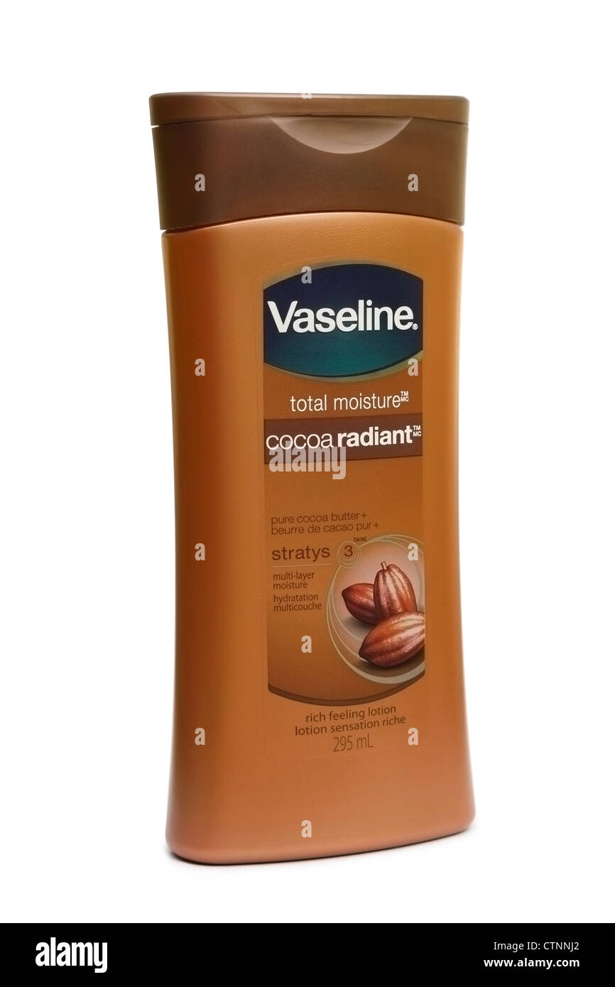 Vaseline Cocoa Radiant Stock Photo