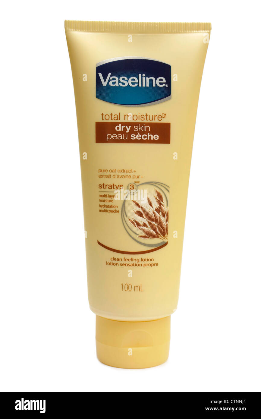 Vaseline Tube, Dry Skin, Stratys 3 Stock Photo