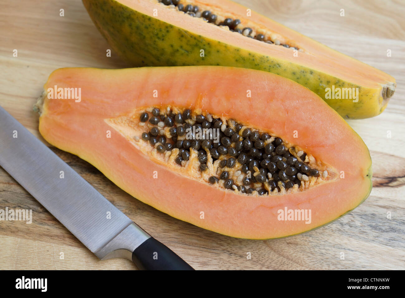 Papaya, PawPaw Stock Photo