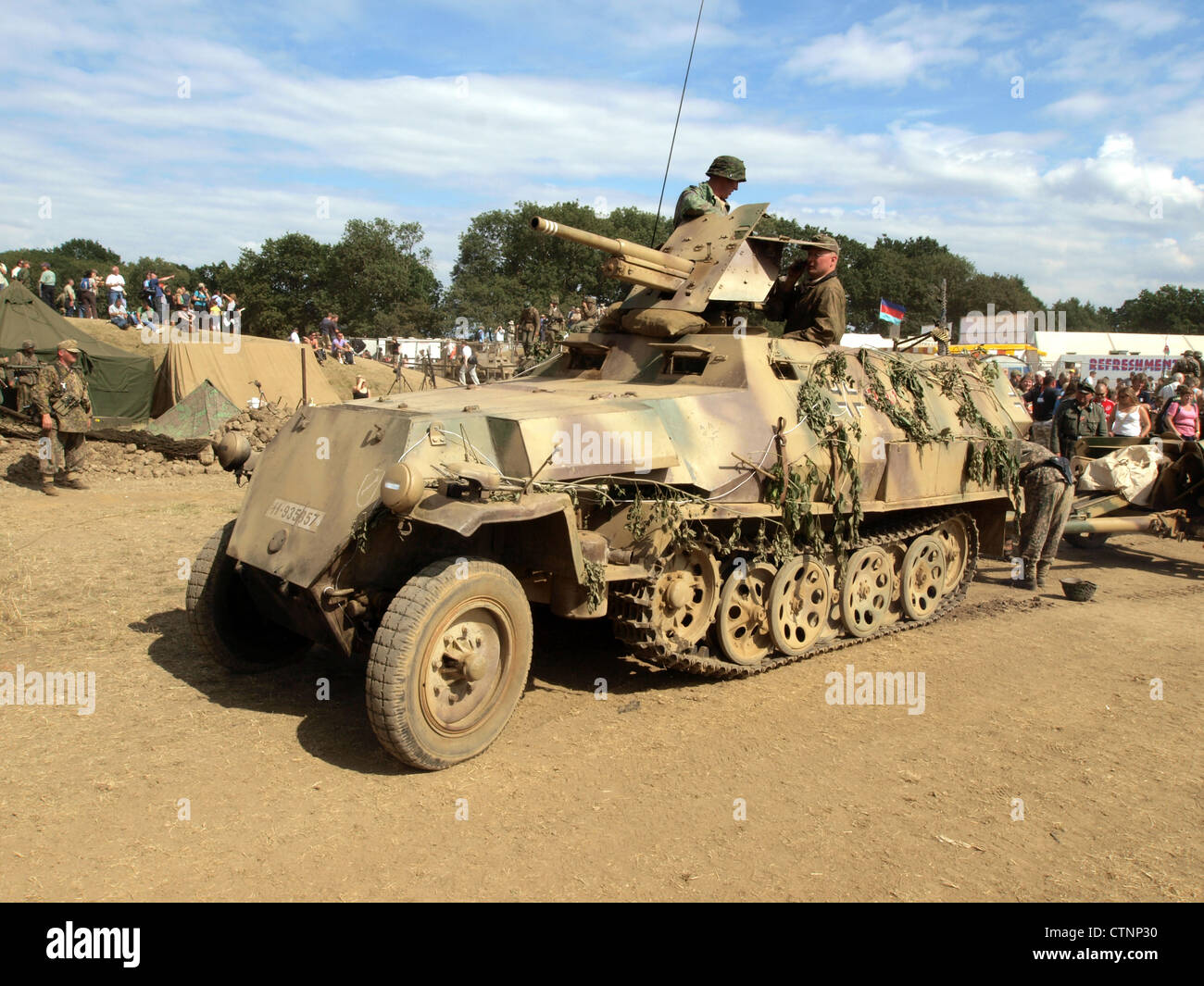 Ww2 german half track hi-res stock photography and images - Alamy