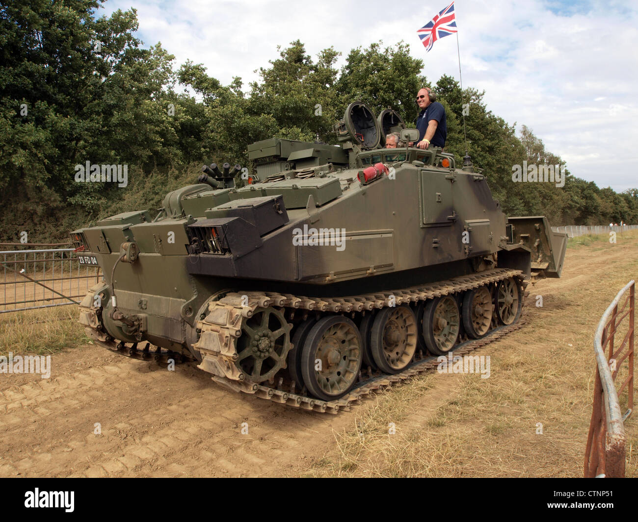 The 1978 ROM Combat Engineer Tractor, owned by Andrew Brown, is a ...