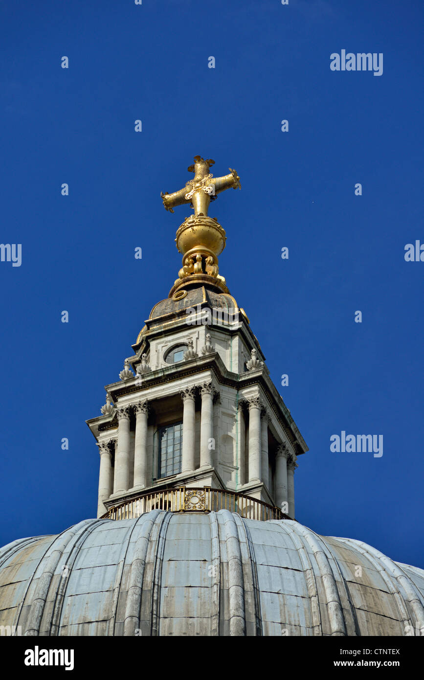 St Paul's Cathedral dome, London, United Kingdom Stock Photo