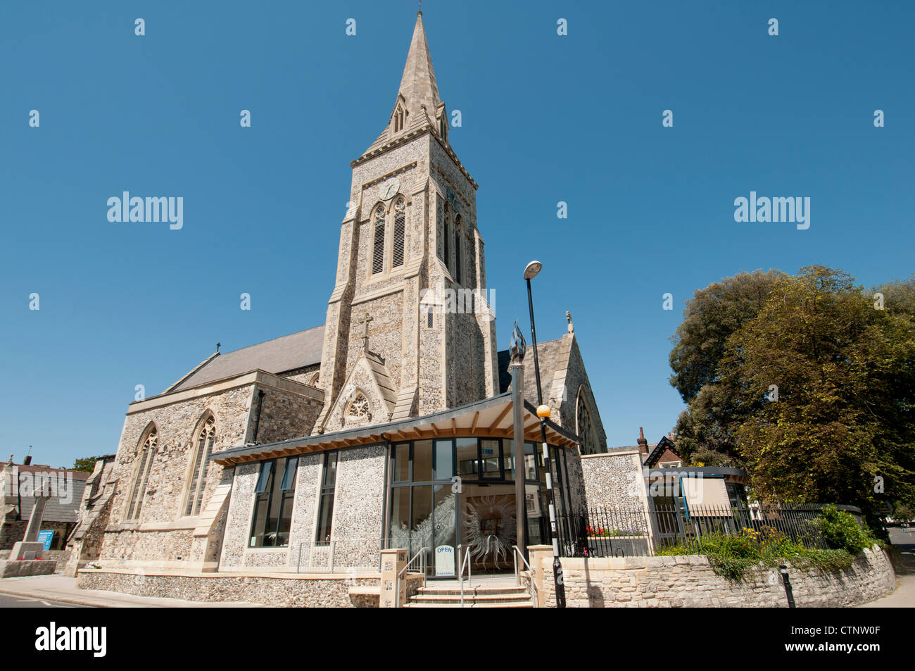 St Jude's church Southsea Portsmouth Stock Photo