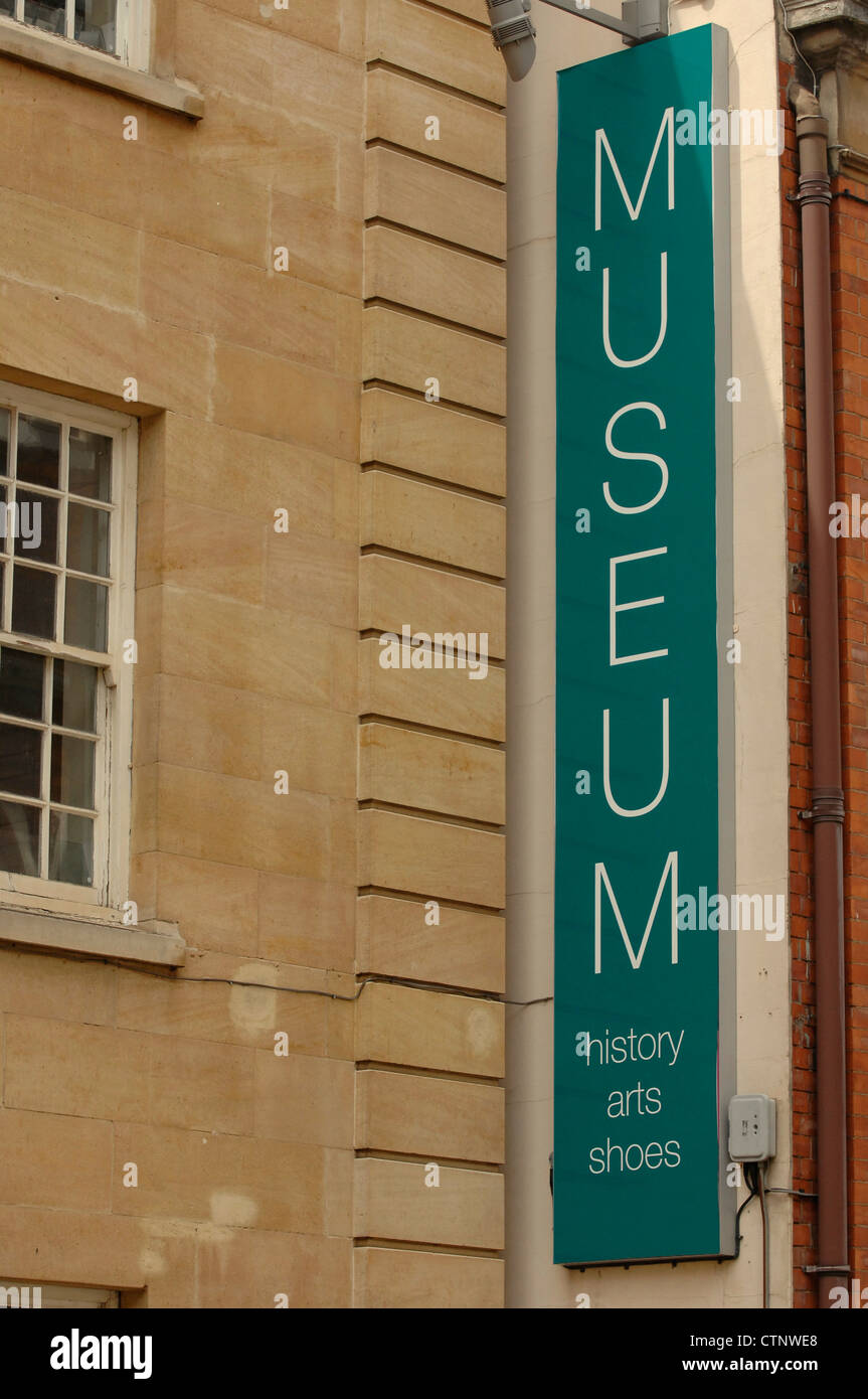 Museum for shoes history and arts in Northampton UK Stock Photo Alamy