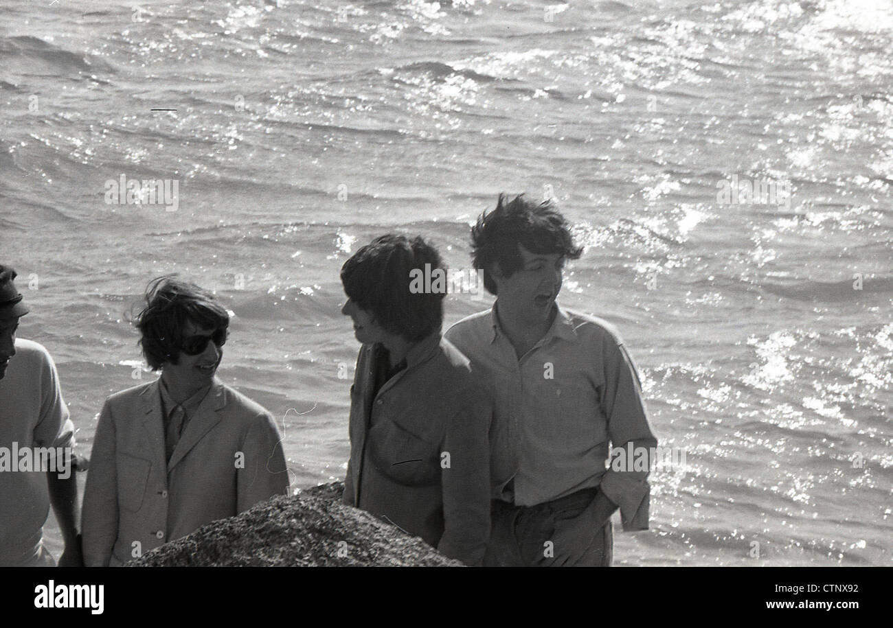 The Beatles Filming Help In The Bahamas In March 1965 Stock Photo Alamy The Beatles Filming Help In The Bahamas In March 1965 Stock Photo Alamy
