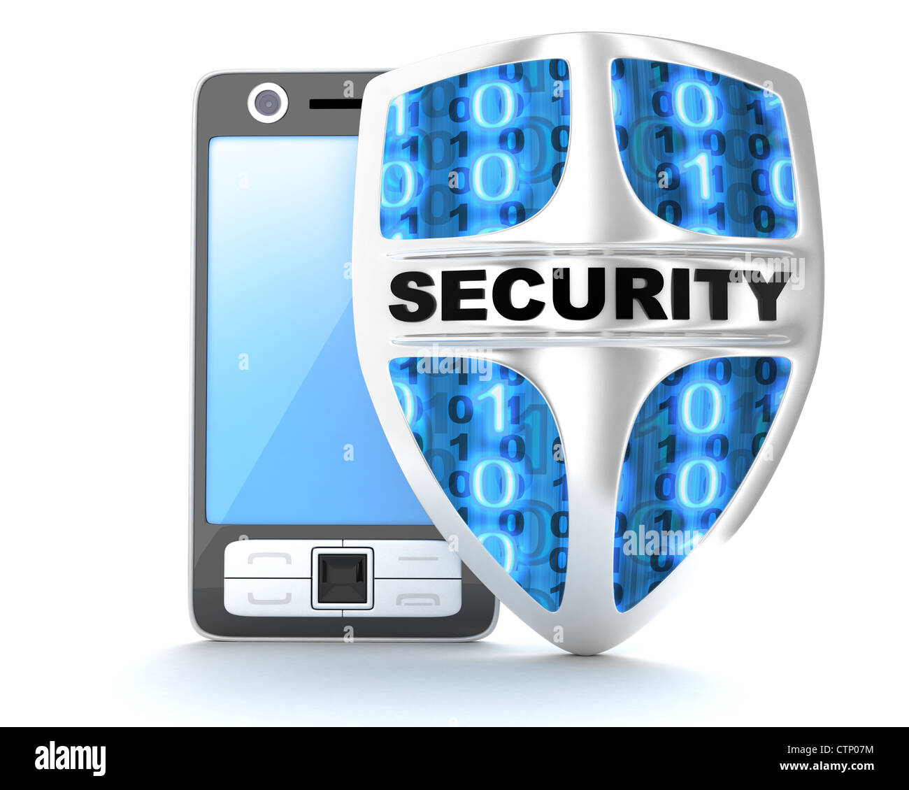 PDA security (done in 3d Stock Photo Alamy