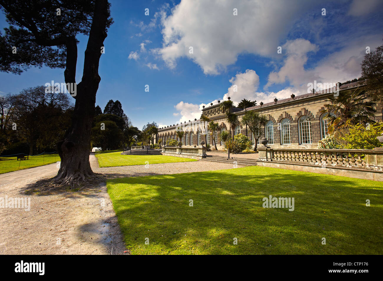 The Orangery, Margam Park, Port Talbot, Wales, UK Stock Photo