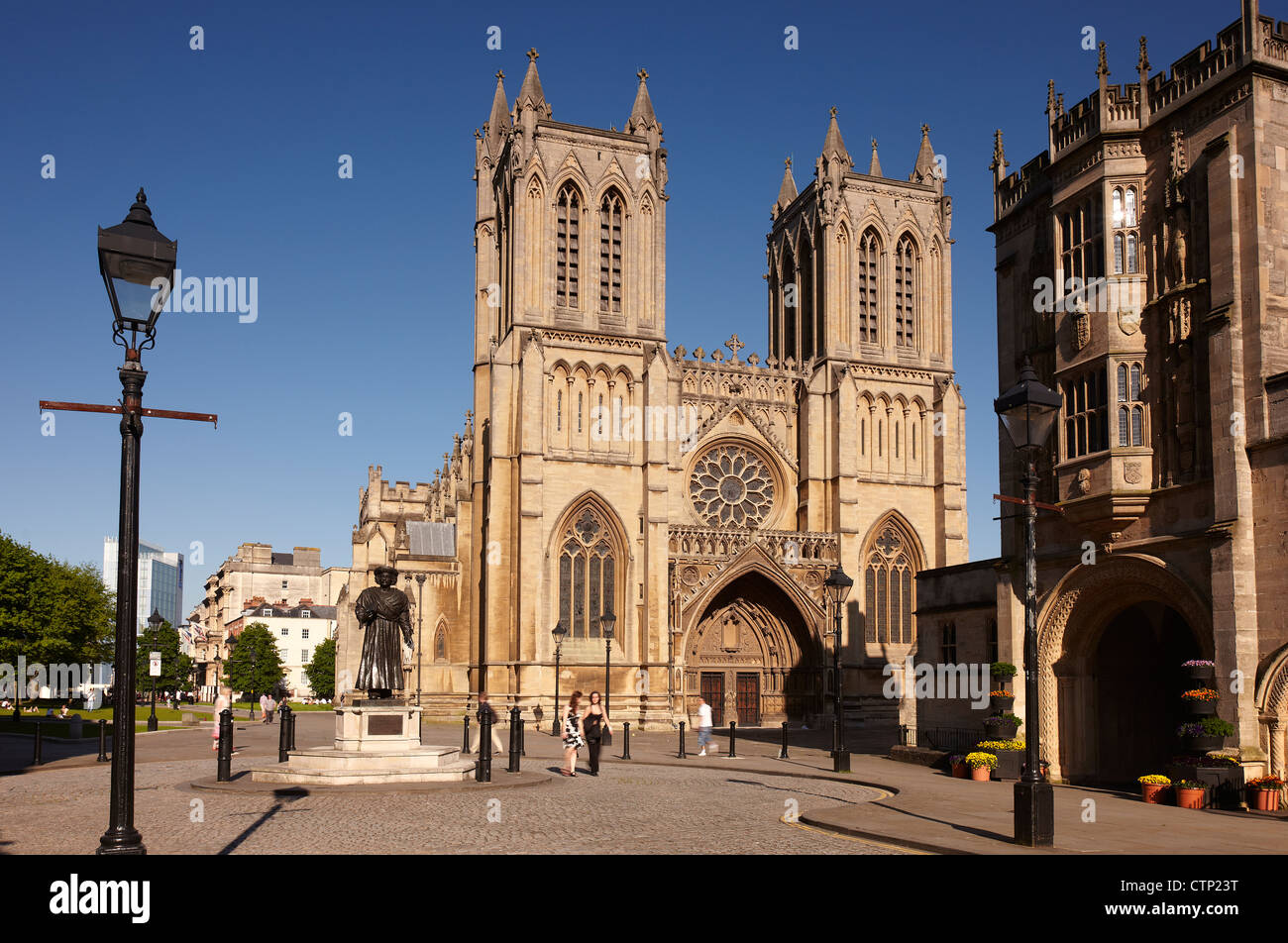 Bristol Cathedral, Bristol, England, UK Stock Photo