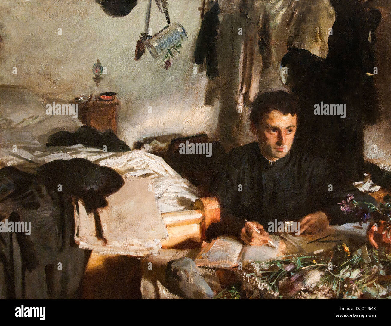 Padre Sebastiano 1905 John Singer Sargent  American United States of America Stock Photo