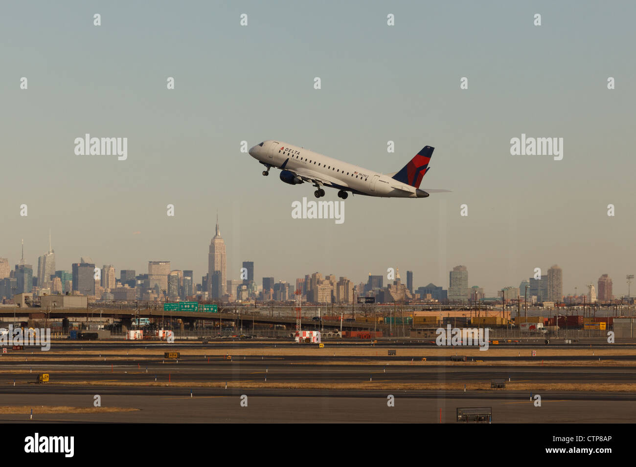 Delta Airplane Take Off