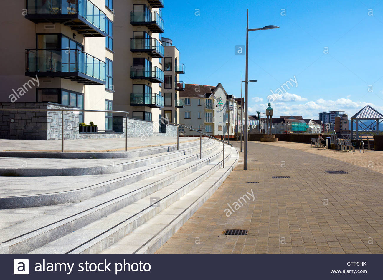 Waterfront High Rise Apartments High Resolution Stock Photography and