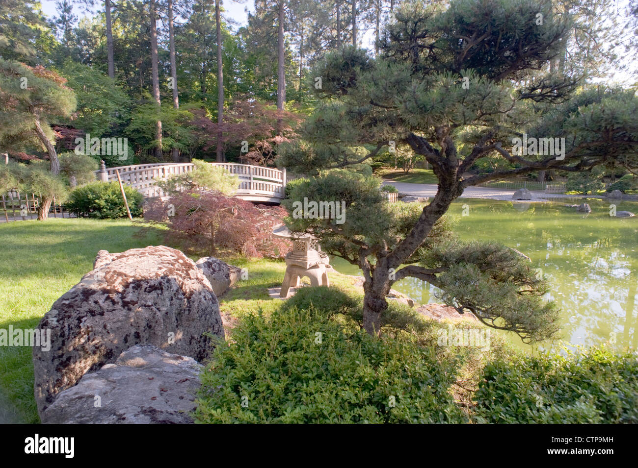 The Restful Nishinomiya Japanese Garden At Manito Park And